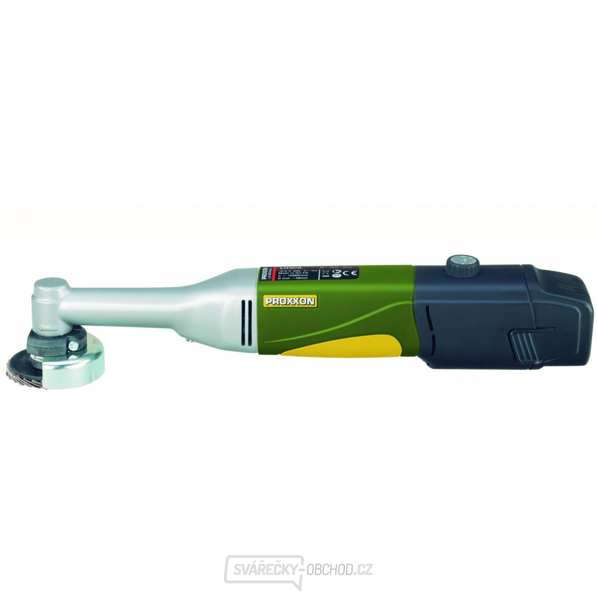Akumulátorová úhlová bruska s dlouhým krkem 50mm Proxxon Micromot LHW/A 29817, bez akumulátoru, 10.8 V