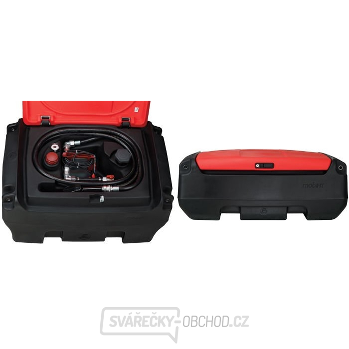 Mobilní nádrž na naftu 125 l s elektrickým čerpadlem 12 V PRESSOL mobiFITT 26 450