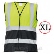 Reflexní vesta LYNX DUO - vel.XL (žlutá / černá) gallery main image