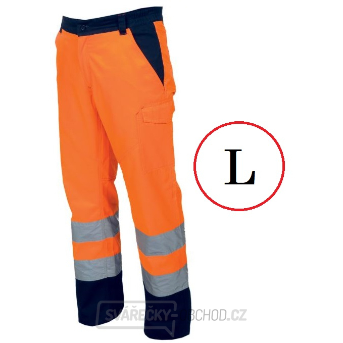 Zimní reflexní kalhoty CHARTER POLAR - vel.L (oranžová)