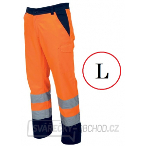 Zimní reflexní kalhoty CHARTER POLAR - vel.L (oranžová)