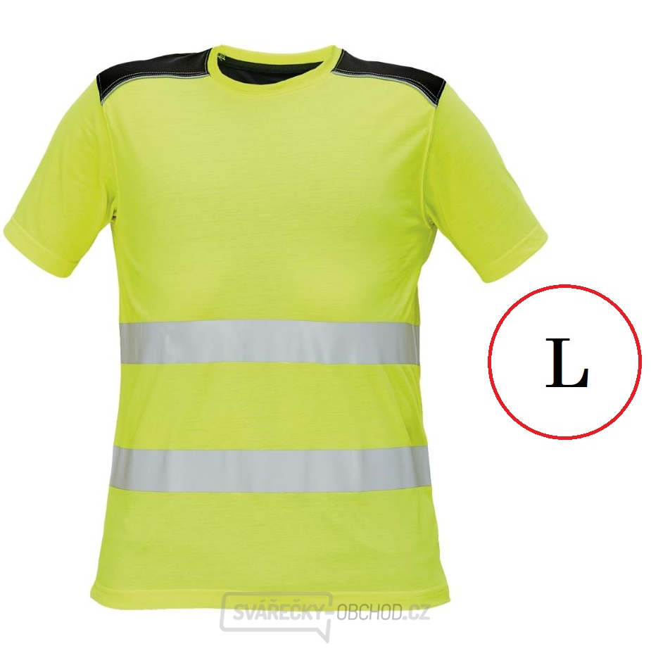 Pánské triko KNOXFIELD HI-VIS - vel.L (žlutá)