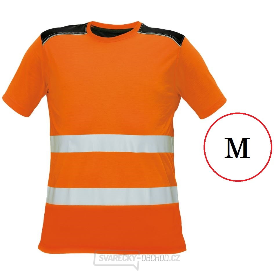 Pánské triko KNOXFIELD HI-VIS - vel.M (oranžová)