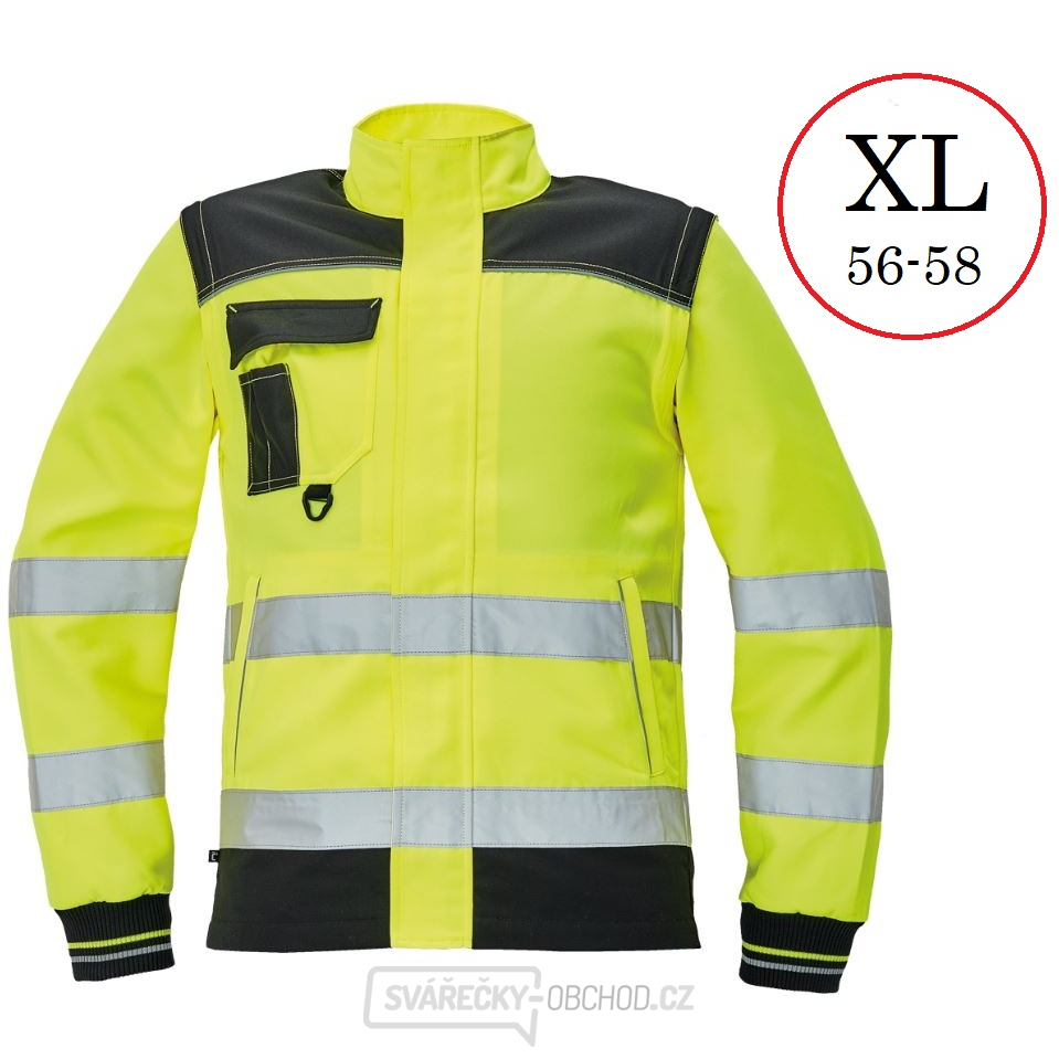 Pracovní bunda KNOXFIELD HI-VIS - vel.XL (žlutá)