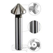 Kuželové záhlubníky, sada 6 ks, 6 – 19 mm Náhled