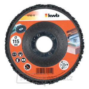 Kotouč čisticí polykarbidový 115 x 22 KWB Kotouč čisticí polykarbidový 115 x 22 KWB