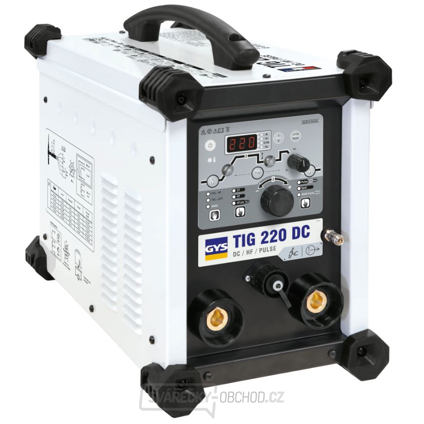  SVÁŘEČKA GYS TIG 220 DC HF FV + PŘÍSLUŠENSTVÍ