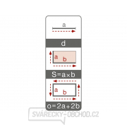 Metr laserový 40m v kombinaci s 5m svinovacím, laser : 0,129 - 40m náhled