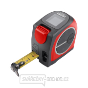 Metr laserový 40m v kombinaci s 5m svinovacím, laser : 0,129 - 40m náhled