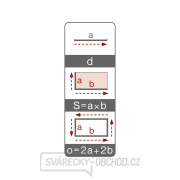Metr laserový 40m v kombinaci s 5m svinovacím, laser : 0,129 - 40m náhled
