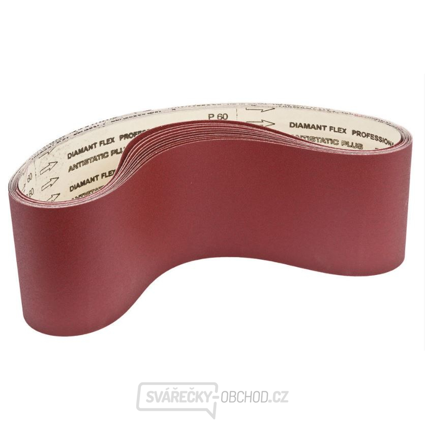 Sada brusných pásů (1xK60, 3xK80, 3xK100, 3xK120) Sada brusných pásů (1xK60, 3xK80, 3xK100, 3xK120) gallery main image