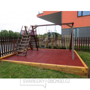 Gumová dlažba FUNDUS SQUARE S25 zelená náhled