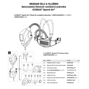 KOWAX Speed Air® Obličejová rouška pro dýchací jednotku (A-1.) náhled