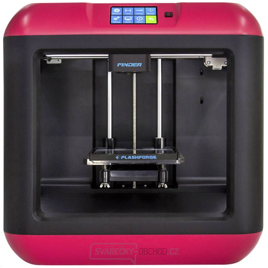 3D Tiskárna Flashforge Finder red s Wi-Fi 