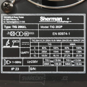 Sherman TIG 202P + Hořák + Svářecí kabely + Sada náhradních dílů Sherman TIG 202P + Hořák + Svářecí kabely + Sada náhradních dílů náhled