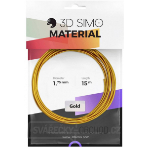 Vlákno pro 3D Tiskárny 3D Simo – Zlatá (1.75mm) 