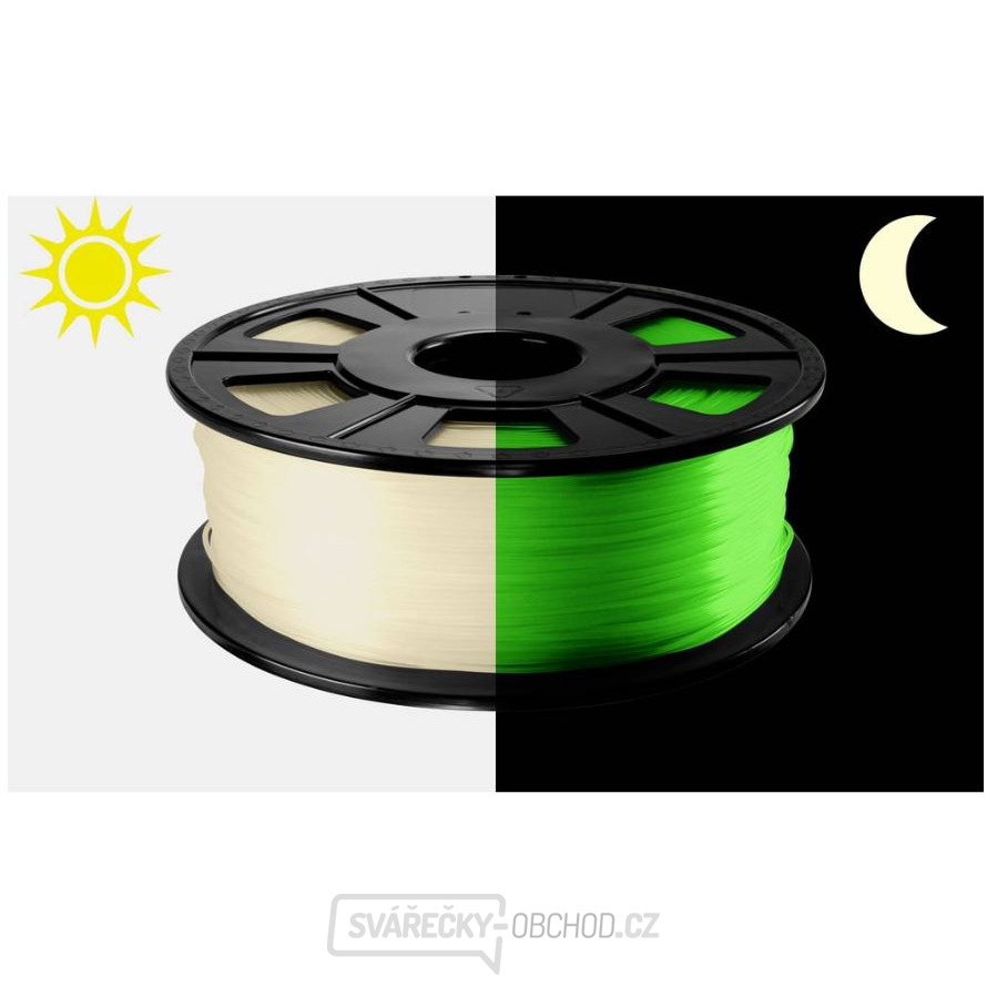 Vlákno pro 3D Tiskárny RenkForce PLA – zelená reflexní (2.85mm) 