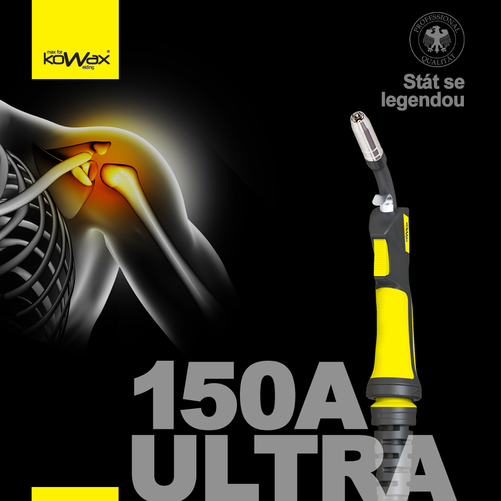 KOWAX Hořák 150A ULTRA 4m HKM150A4ULTRA