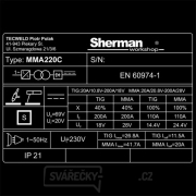 Sherman Svářecí Invertor MMA 220C + kabely náhled