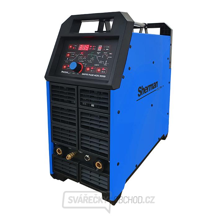 Sherman Svářecí Invertor DIGITIG 315GD AC/DC pulse + hořák + kabely