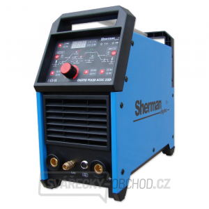 Sherman Svářecí Invertor DIGITIG 200GD AC/DC pulse + Hořák + kabely