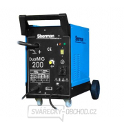 Sherman Poloautomatická svářečka DualMIG 200 + Hořák + Zemnící kabel + Štít + Kladivo s kartáčem gallery main image