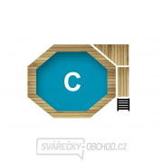 bazén KARIBU 4,0 x 4,0 m C1 (45628) náhled