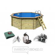 bazén KARIBU 4,0 x 4,0 m A1 PREMIUM SUPERIOR (92114) Náhled