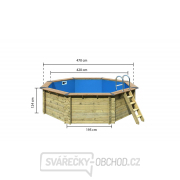 bazén KARIBU 4,7 x 4,7 m A2 PREMIUM SUPERIOR (92116) Náhled