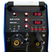 Sherman Invertorová Svářečka MIG 351M/4R + Hořák + kabely + Štít + Kladivo s kartáčem náhled