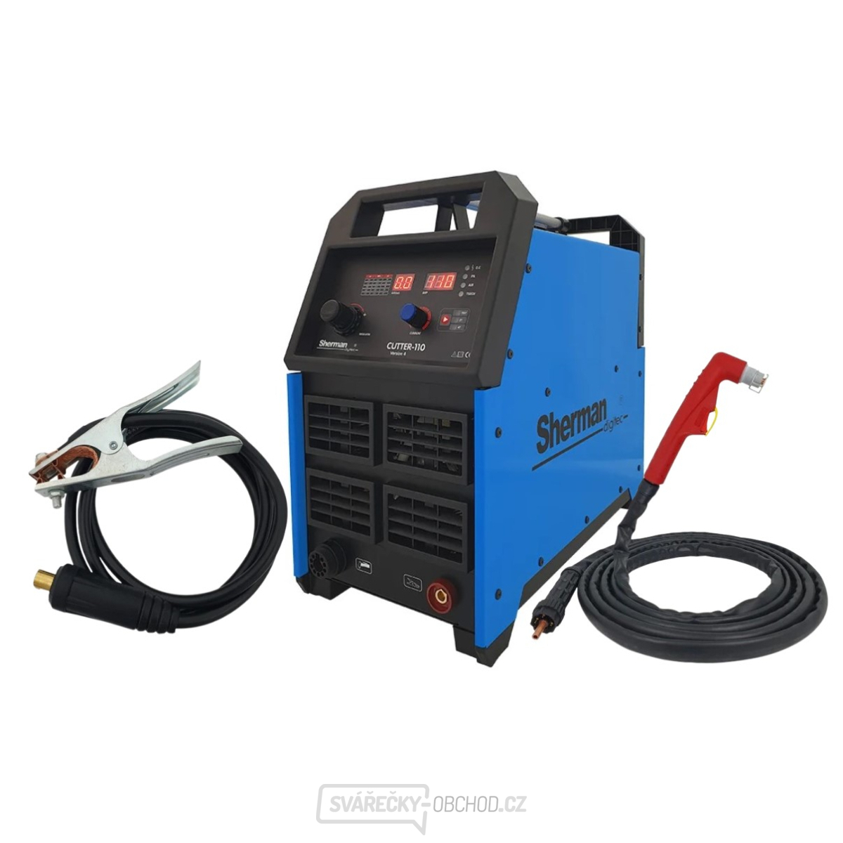 Plazmová řezačka CUTTER 110 + plazmový hořák A-101 6m + kabely
