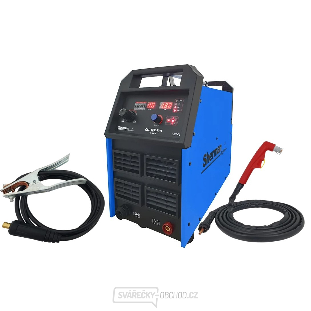Plazmová řezačka CUTTER 130 + kabely