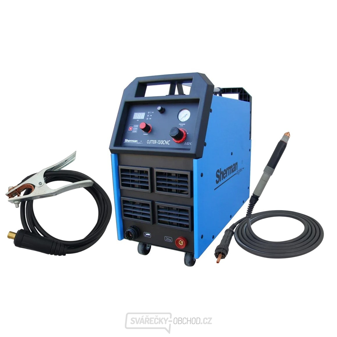 Plazmová řezačka CUTTER 130CNC + kabely