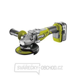 Aku bezuhlíková úhlová bruska 125 mm Ryobi R18AG7-140S 18 V + 4Ah baterie + nabíječka ONE+