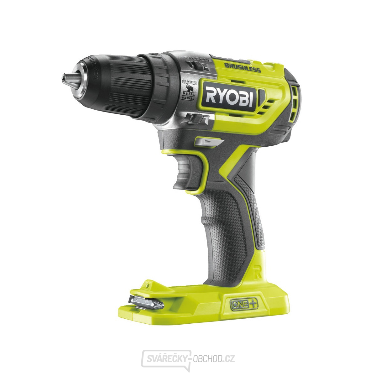 Ryobi R18PD5-0 aku 18 V bezuhlíková příklepová vrtačka ONE+
