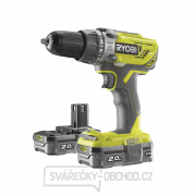 Ryobi R18PD3-220S aku 18 V vrtačka + 2x baterie 2 Ah + nabíječka ONE+ Ryobi R18PD3-220S aku 18 V vrtačka + 2x baterie 2 Ah + nabíječka ONE+ gallery main image