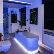 Solight LED světelný pás s testrem, 5m,  sada s 12V adaptérem, 4,8W/m, IP20, studená bílá Náhled