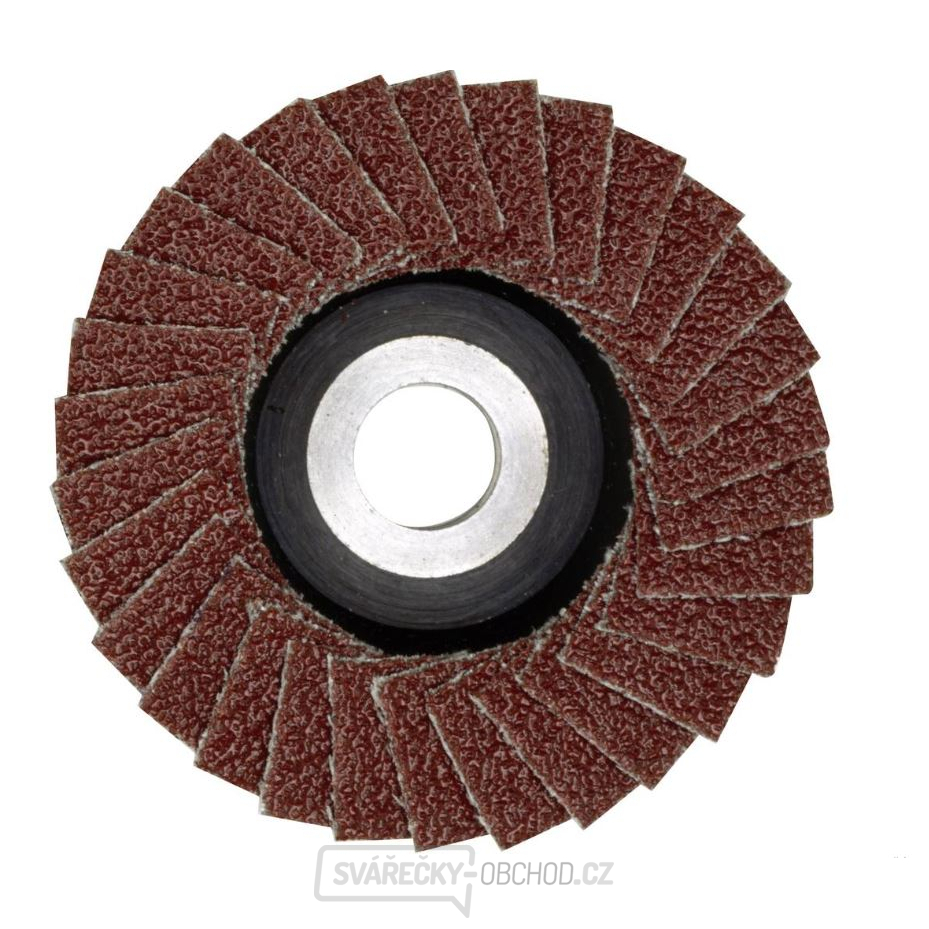Lamelový brusný kotouč z korundu pro LWS, Proxxon Micromot 28 590, Ø 50 mm, zrnitost 100