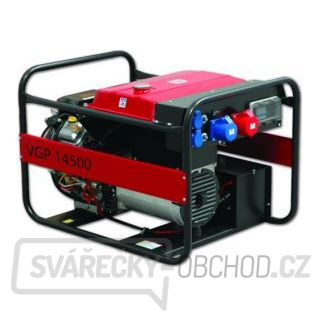 Elektrocentrála Mitsubishi VGP 14500 s AVR, rámem, velká nádrž