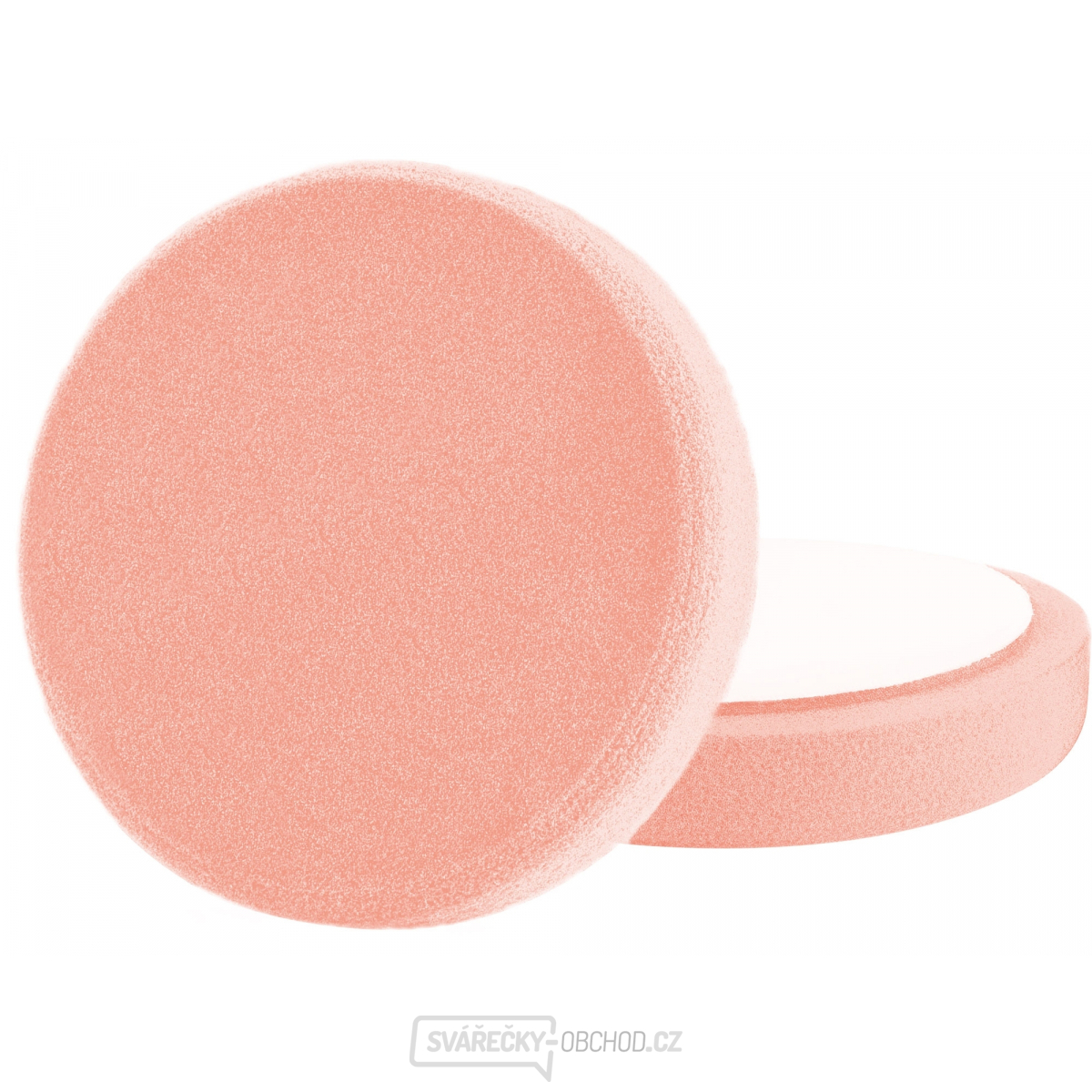 Kotouč leštící pěnový, T40, oranžový, ∅180x30mm, suchý zip ∅150mm