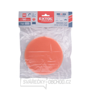 Kotouč leštící pěnový, T40, oranžový, ∅180x30mm, suchý zip ∅150mm náhled