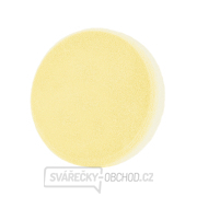 Kotouč leštící pěnový, T80, žlutý, ∅180x30mm, suchý zip ∅150mm Náhled