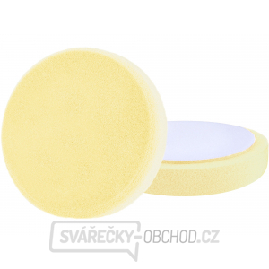 Kotouč leštící pěnový, T80, žlutý, ∅200x30mm, suchý zip ∅180mm Kotouč leštící pěnový, T80, žlutý, ∅200x30mm, suchý zip ∅180mm gallery main image