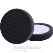 Kotouč leštící pěnový, diamantový vzor, T10, černý, ∅180x35mm, zapuštěný suchý zip ∅150mm Kotouč leštící pěnový, diamantový vzor, T10, černý, ∅180x35mm, zapuštěný suchý zip ∅150mm gallery main image