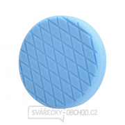 Kotouč leštící pěnový, diamantový vzor, T60, modrý, ∅180x35mm, zapuštěný suchý zip ∅150mm Náhled