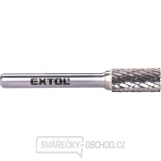 Fréza karbidová, válcová s čelním ozubením, pr.10x20mm/stopka 6mm,sek střední(double-cut) Fréza karbidová, válcová s čelním ozubením, pr.10x20mm/stopka 6mm,sek střední(double-cut) gallery main image