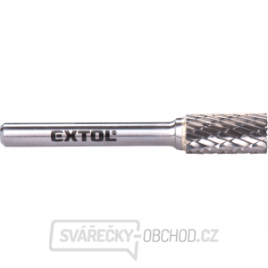 Fréza karbidová, válcová s čelním ozubením, pr.10x20mm/stopka 6mm,sek střední(double-cut) Fréza karbidová, válcová s čelním ozubením, pr.10x20mm/stopka 6mm,sek střední(double-cut) gallery main image