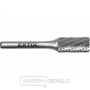 Fréza karbidová, válcová s čelním ozubením, pr.12x25mm/stopka 6mm,sek střední(double-cut) Fréza karbidová, válcová s čelním ozubením, pr.12x25mm/stopka 6mm,sek střední(double-cut) gallery main image