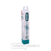 Fréza karbidová, konická jehlan, pr.12x25mm/stopka 6mm,sek střední(double-cut) Náhled