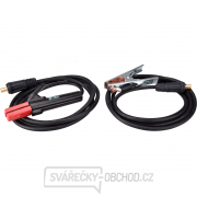 kabely svařovací, sada 2ks, 25mm2, 3m, 35-50, kleště 200A gallery main image